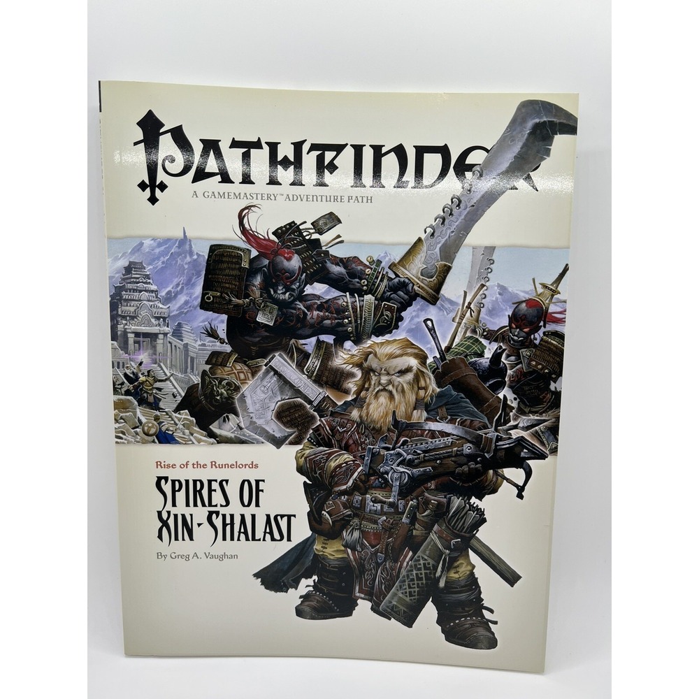 Pathfinder‎ GameMastery #6 Rise of The Ruelords - Spires of Xin-Shalast